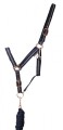 Hy R/Gold H.Collar & Lead Rope Set